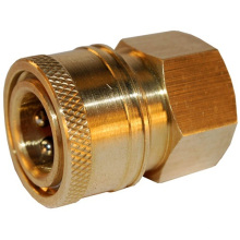 Brass Female Garden Hexagon Hose Quick Release Coupler